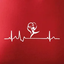 EKG moderní gymnastika stuha