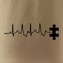 EKG puzzle rozpojené