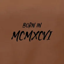 Born in - Římské číslo 1996