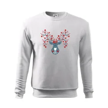 Folklor - jelen s červenými plody