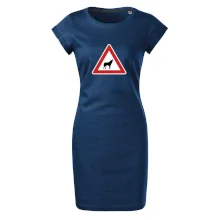 Dopravní značka - Pozor vlk