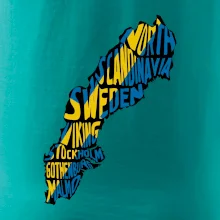 Mapy - názvy měst - Švédsko