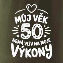 Můj věk nemá vliv na moje výkony