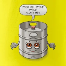 Opuštěné štěně - sud (Hana-creative)