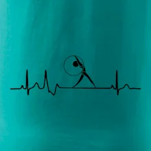 EKG moderní gymnastika obruč