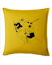 Lyžovaní - kresleny obrázek