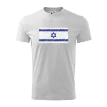 Vlajka Izrael kreslená