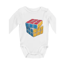 Rubikova kostka kreslená