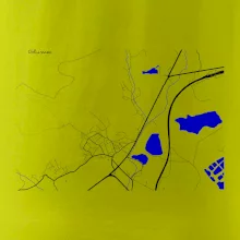 Chlumec 403 39 mapa s vodními toky