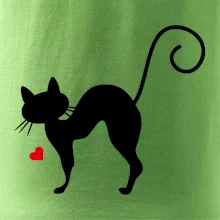 Zamilovaná kočka prohnutá