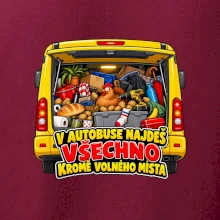 V autobuse najdeš všechno kromě volného místa