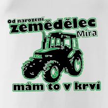 Od narození zemědělec, mám to v krvi