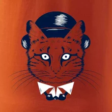 Kočka hipster s kloboukem