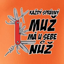Každý správný muž, má u sebe nůž