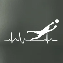Ekg fotbal brankář