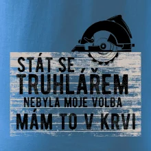 Stát se truhlářem nebyla moje volba