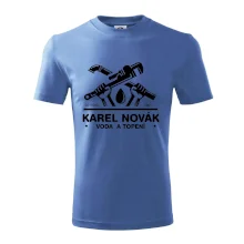 Instalatér - Překřížené klíče vlastní nápis