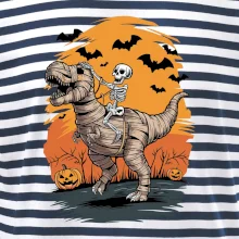 Halloween - dinosaurus a kostra
