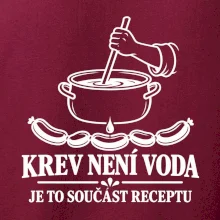 Krev není voda je to součást receptu