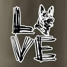 Německý ovčák love