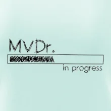 In progress titul MVDr. doktor doktorka veterinární medicíny