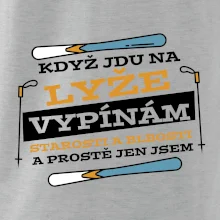 Když jdu na lyže, vypínám starosti