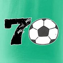 Fotbal kulaté narozeniny 70