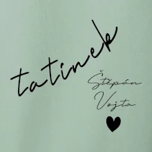 Mikina tatínek  se jmény dětí