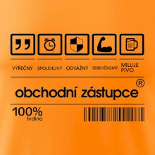 Čárový kód obchodní zástupce