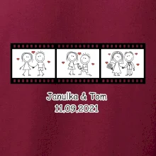 Svatební den - váš nápis (Hana-creative)