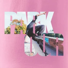 Parkour nápis ve městě