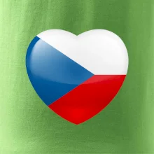 Česká vlajka srdce