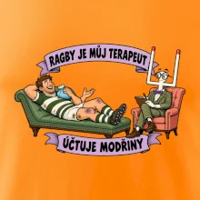Ragby je můj terapeut, účtuje modřiny