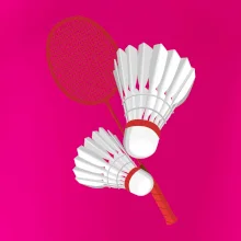 Badminton - pálka a košík