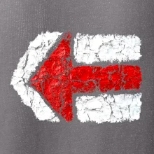 Párová turistická značka  červená