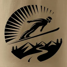 Skokan černý v kruhu