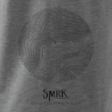 Smrk - vrstevnice v kruhu