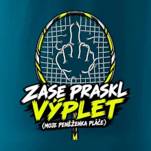 Badminton prasklý výplet