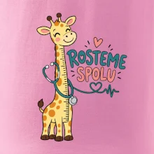 Rosteme spolu - žirafa se stetoskopem