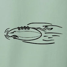 Americký fotbal letící míč