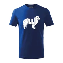 Border kolie písmo v těle