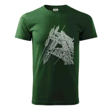 Nákres stožáru vysokého napětí