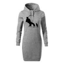 Rybář tahající rybu