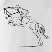 Jízda na koni jedním tahem