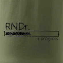 In progress titul RNDr. doktor / doktorka přírodních věd