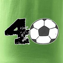 Fotbal kulaté narozeniny 40