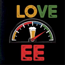 I love beer - palivoměr