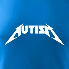 Autism rock nápis
