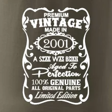 Vintage Etiketa - 2001