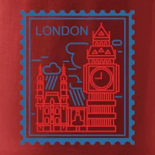 Londýn známka jednoduchá